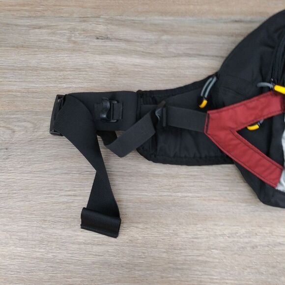 CAMELBAK Waist Lumbar Fanny Bag Red Silver NO BLADDER Hiking Camping Outdoors - Picture 6 of 12